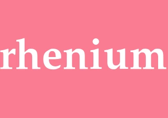 Synonym rhenium