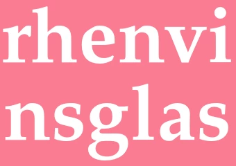 Synonym rhenvinsglas