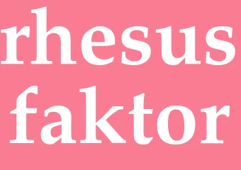 Synonym rhesusfaktor