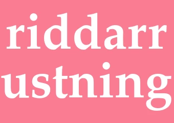 Synonym riddarrustning