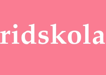 Synonym ridskola