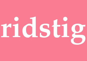 Synonym ridstig