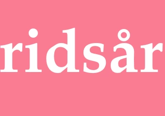 Synonym ridsår