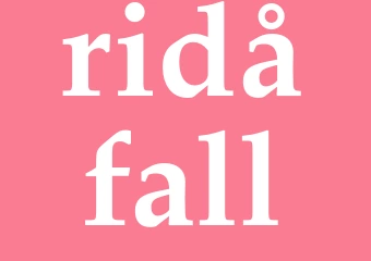 Synonym ridåfall
