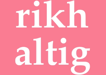 Synonym rikhaltig