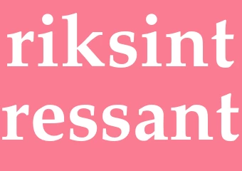 Synonym riksintressant