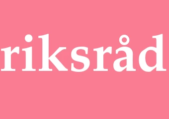 Synonym riksråd