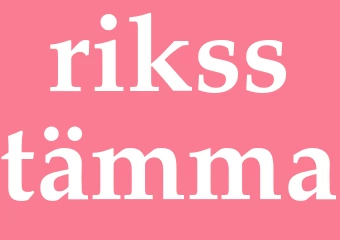 Synonym riksstämma