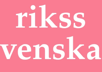 Synonym rikssvenska