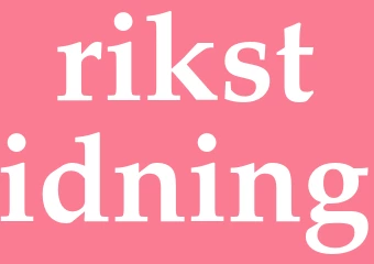 Synonym rikstidning