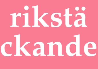 Synonym rikstäckande