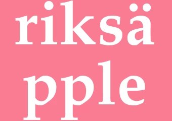 Synonym riksäpple