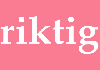 Synonym riktig