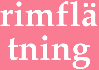 Synonym rimflätning