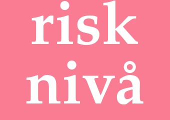Synonym risknivå