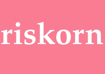 Synonym riskorn