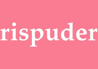 Synonym rispuder