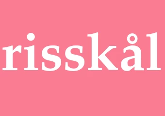 Synonym risskål