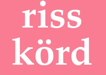 Synonym risskörd