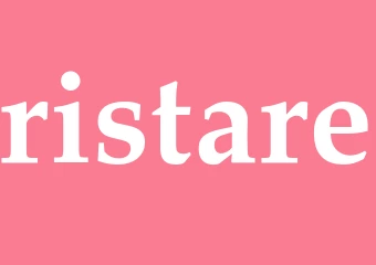 Synonym ristare