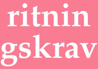 Synonym ritningskrav