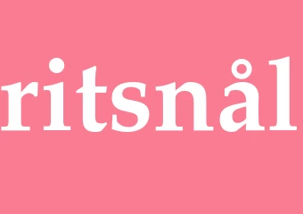Synonym ritsnål