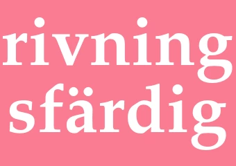 Synonym rivningsfärdig