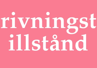 Synonym rivningstillstånd