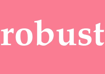 Synonym robust