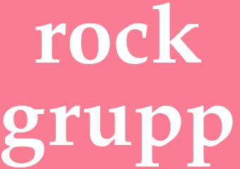 Synonym rockgrupp