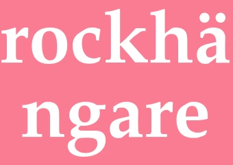 Synonym rockhängare