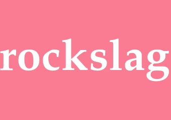 Synonym rockslag