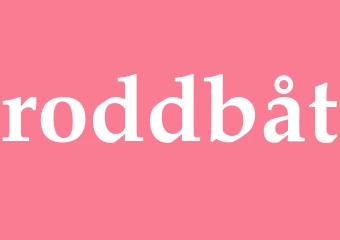 Synonym roddbåt