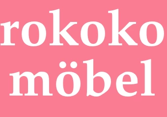 Synonym rokokomöbel