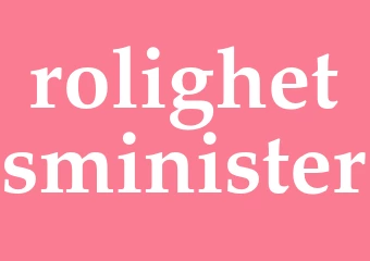 Synonym rolighetsminister