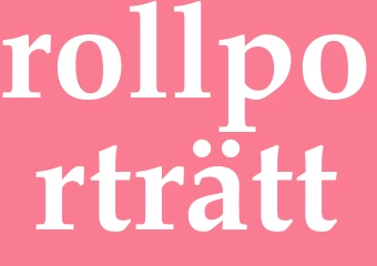 Synonym rollporträtt