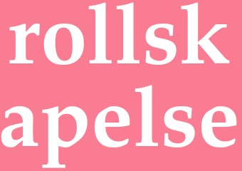 Synonym rollskapelse
