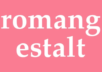 Synonym romangestalt