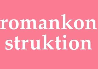 Synonym romankonstruktion