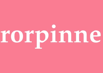 Synonym rorpinne