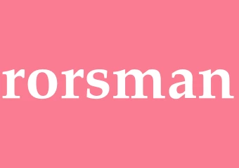 Synonym rorsman