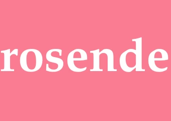 Synonym rosende