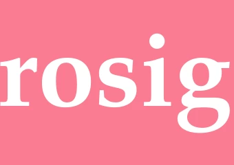 Synonym rosig