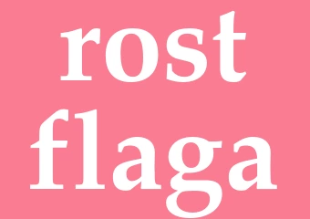 Synonym rostflaga