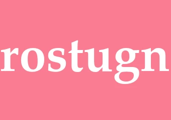 Synonym rostugn