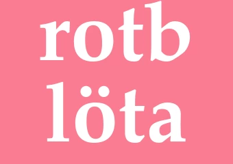 Synonym rotblöta
