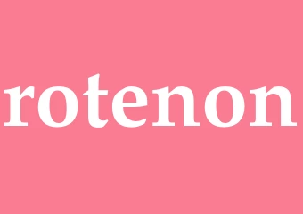 Synonym rotenon