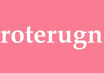 Synonym roterugn