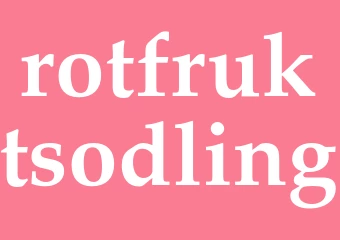 Synonym rotfruktsodling