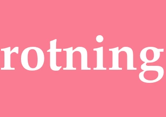 Synonym rotning